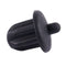 10x Black Rubber 6.35mm Audio Jack PC DVD Microphone Socket Dust Cover N3B6