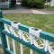 4pcs LED Outdoor Solar Wall Stair Light IP65 Porch Garden Lamp (Warm White)