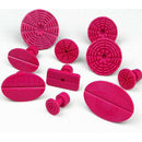 10PCS Car Body Paintless Dent Hail Glue Puller Tabs Automobile Remover Pad Too%!