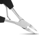 Stainless Steel Plastic Handle Nail Clippers Thick Hard Nails Tip Cutter