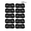 10 pcs AN6 AN-6 13.4MM Braided Hose Separator Clamp Fitting Adapter Bracket FT
