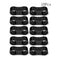 10 pcs AN6 AN-6 13.4MM Braided Hose Separator Clamp Fitting Adapter Bracket FT