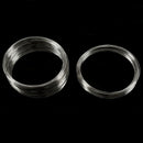 100Loops Memory Beading Wire for Bracelet 50mm-55mm(2 inch-2 1/8 inch) Dia J1Y3