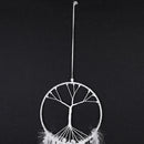 DIY Dream Catcher Feathers Light String Wall Hanging Ornament Home Decor