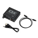 192kHz Digital Optical Coaxial  RCA L / R 3.5mm