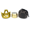 Camping Portable Aluminum Mini Stove With Alcohol Burner Compact And Lightw