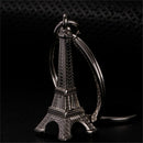 1x Zinc Alloy Eiffel Tower French Souvenir Paris Keychain Keyring  Chain Ring 3c