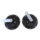 1Pair Chrome Disc Type Hi Tone Low Tone Horn Set 415/350 Hz 118Db