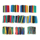 520pcs Polyolefin Heat Shrink Tube Shrinkable Wrap Wire Cable Sleeve Ratio 2:1