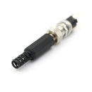 Lockable Male 5.5mmx2.1mm DC Power Socket Female Panel Connector P2D8BX