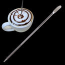 Stainless Steel Fancy Stitch Coffee Latte Art Needle Hook Home Kitchen Too Gw