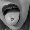 1PC Middle Finger Gesture Tongue Barbell Stud Piercing Rings Body Jewelr Gw