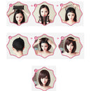 Map Of Beauty Long Loose Wave Wigs For Women Heat Resistant Black Light Dar