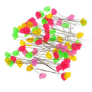 160pcs Decorative Tulip Bird Head Dressmaker Straight Pins for Sewing Craft