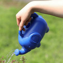 Plastic Material Watering Kettle Cartoon Elephant Shape Watering Kettle Swe H2V4