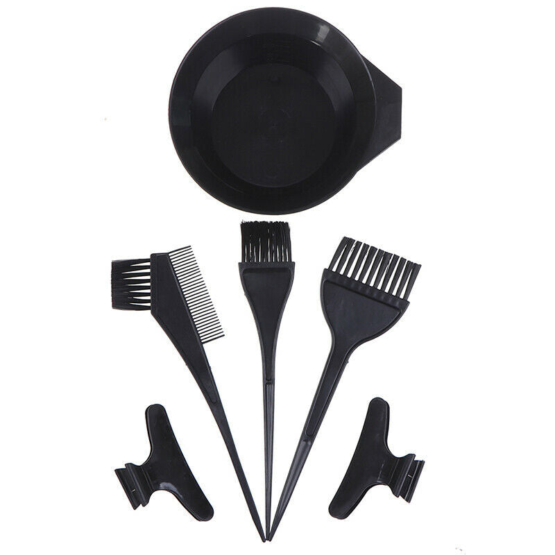 Hair Color Dye Bowl Comb Hair Dyeing Tools Salon Hairdressing Styling DIY TSEAU
