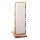 Jewelry Display Stand Leather Surface L-Shape Necklace Pendant Chain Holder