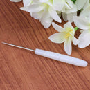 Plastic Handle Handmade DIY Leathercraft Needle Crochet Sewing Awl Tools