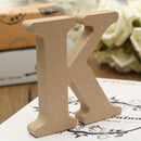 Plain Wooden Letters Plaque Alphabet Wall Crafts Home Nursery Decor THANK