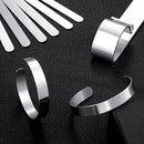 10Pcs Bracelet Blank Bangle w/Bending Bar Kit DIY Bracelet Jewellery Making