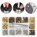 240x/Set Snap Fastener Kit Rivets Double Cap Fixing For Leather Coat Jacket U2T0