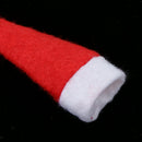 40 Pieces Mini Red Santa Claus Hats Christmas Hat for Lollipop Candy Cover,