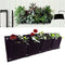 Vertical Garden Planter, 4 Pockets Wall Hanging Felt Planter Bags Wall Moun