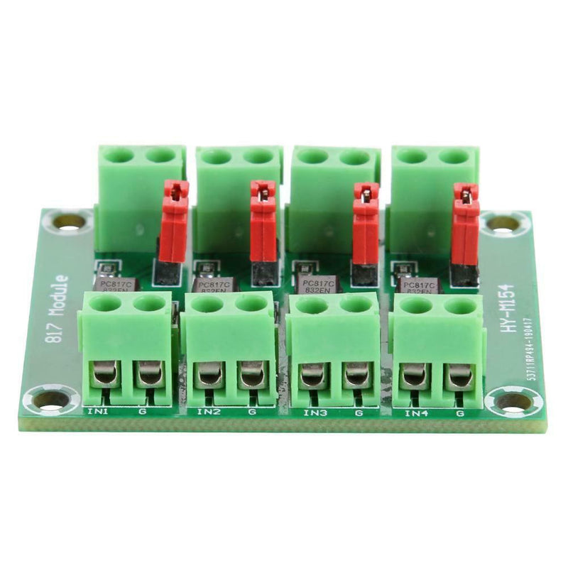 PC817 4 Channel Optocoupler Isolated Board Voltage Converter Adapter Module