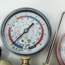Air Conditioner Pressure Gauge Double Meter Car Home Fixed Inverter Pressur