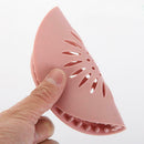 Silicone Sink Strainer Water Stopper Floor Drain Hair Bathtub Plug (Pink) A