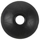 1pc Round Trekking Basket Trekking Pole Stick Accessory Black
