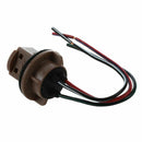 2 Pcs T20 7443 LED Bulb Brake Signal Light Socket gray R8K1