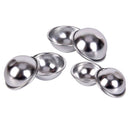 6pcs/3 set Bath Bombs Aluminum Alloy Bath Bomb Mold Ball Shape DIY Bathing To`US