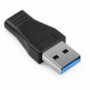 2 Pack USB-C USB 3.1 Type C Female to USB 3.0 A Male Adapter Converter Supp B7Q2
