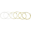 6pcs Acoustic Guitar Brass Strings Replacement Full Set Steel Core Plated A