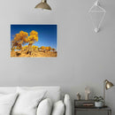 5D DIY Full Drill Diamond Painting Yellow Tree Embroidery Mosaic Kit Decor