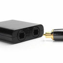 Dual Port Digital Optical Fiber Audio Splitter Cable Adapter 1 In 2 Out