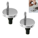 2pcs/set Top Fixed WC Toilet Seat Hinges Fittings Quick Release Hinge Screw Tool