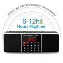 Multifunction Digital Fm Radio Media Speaker Mp3 Music Player Support Tf Ca