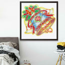 5D DIY Special Shaped Diamond Painting Christmas Bell Embroidery Kit Decor