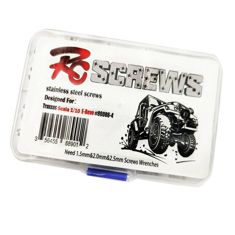 RC Crawler Screws Kit Crawler Stainless Screws Kit RC Cars Accs For -4
