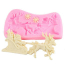 Silicone Molds Fondant Chocolate Moulds Christmas Cake Decorating Tools