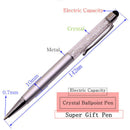 10 Pcs Crystal Pen Diamond Ballpoint Pens Stationery pen Novelty Gift Offic