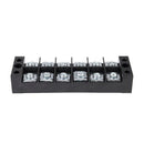 2 Pcs 45A Plastic Housing 6 Position Wire Connector Barrier Terminal Blocks F7J1