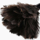 Anti-Static Ostrich Feather Fur Brush Duster Dust Cleaning Tool Wooden Hand K6G8