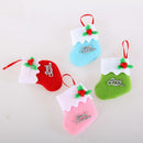 12x Christmas Stockings Hanging Decoration Tree Hanging Ornaments Pendant