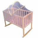 1 x Baby Cradle Bed Mosquito Nets Summer Baby Safe Arched Mosquitos Net, Ra O7O1