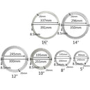 Lazy Susan 14 Inch Plate Rotating Aluminium Turntables for Catering Services