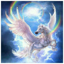 5D DIY Full Drill Diamond Painting Flying Horse Cross Stitch Embroidery