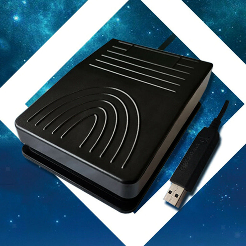 220V Upgraded Foot Pedal Switch for Mouse Optical Switch Control Footpedal